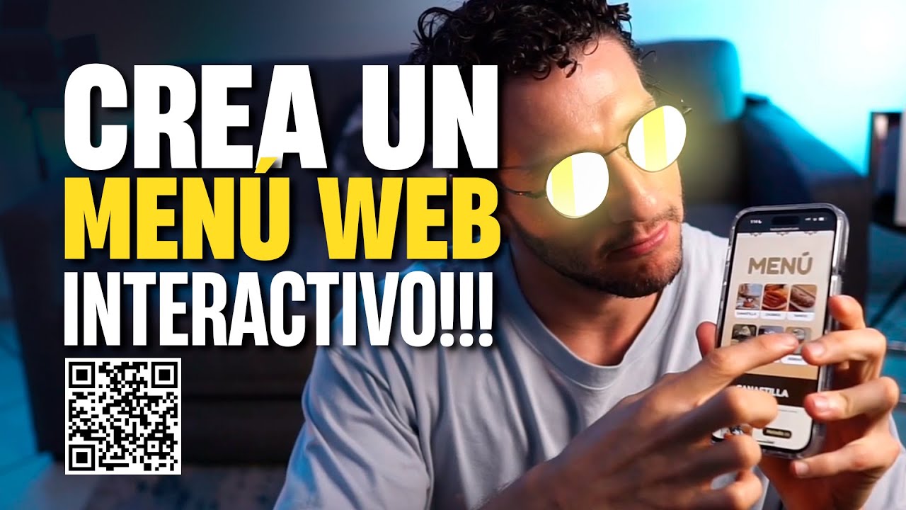 CREA un MEN&Uacute; WEB INTERACTIVO para Restaurantes!! - Tutorial Completo