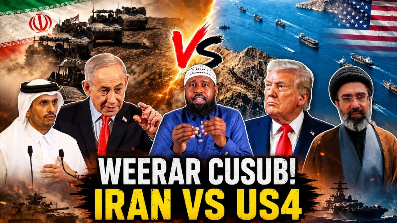 !RAN OO WEERARAYSO SALDHIGYADA US4; QATAR OO MAALGALINAYSO CIIDANKA !RAN