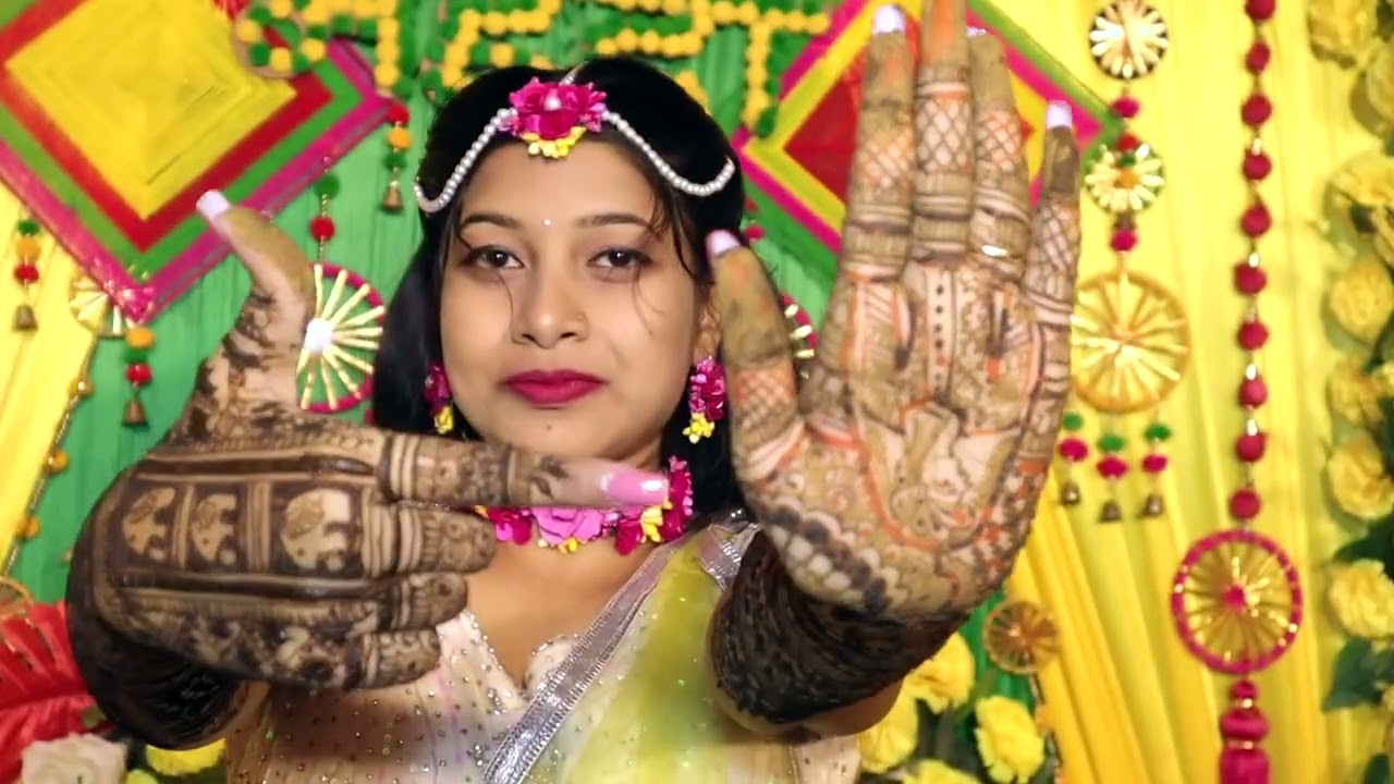 Bihar Bride Mehndi Ceremony | Patna Wedding Photographer | Cinematic Mehndi Shoot #bridelmehndi 