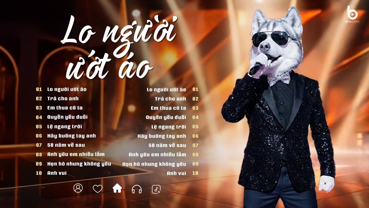 Lo người Ướt Áo - Nam Ca Sĩ Giấu Mặt Cover | Tổng Hợp Những Bản Nhạc Trẻ Cover Hot Nhất Hiện Nay