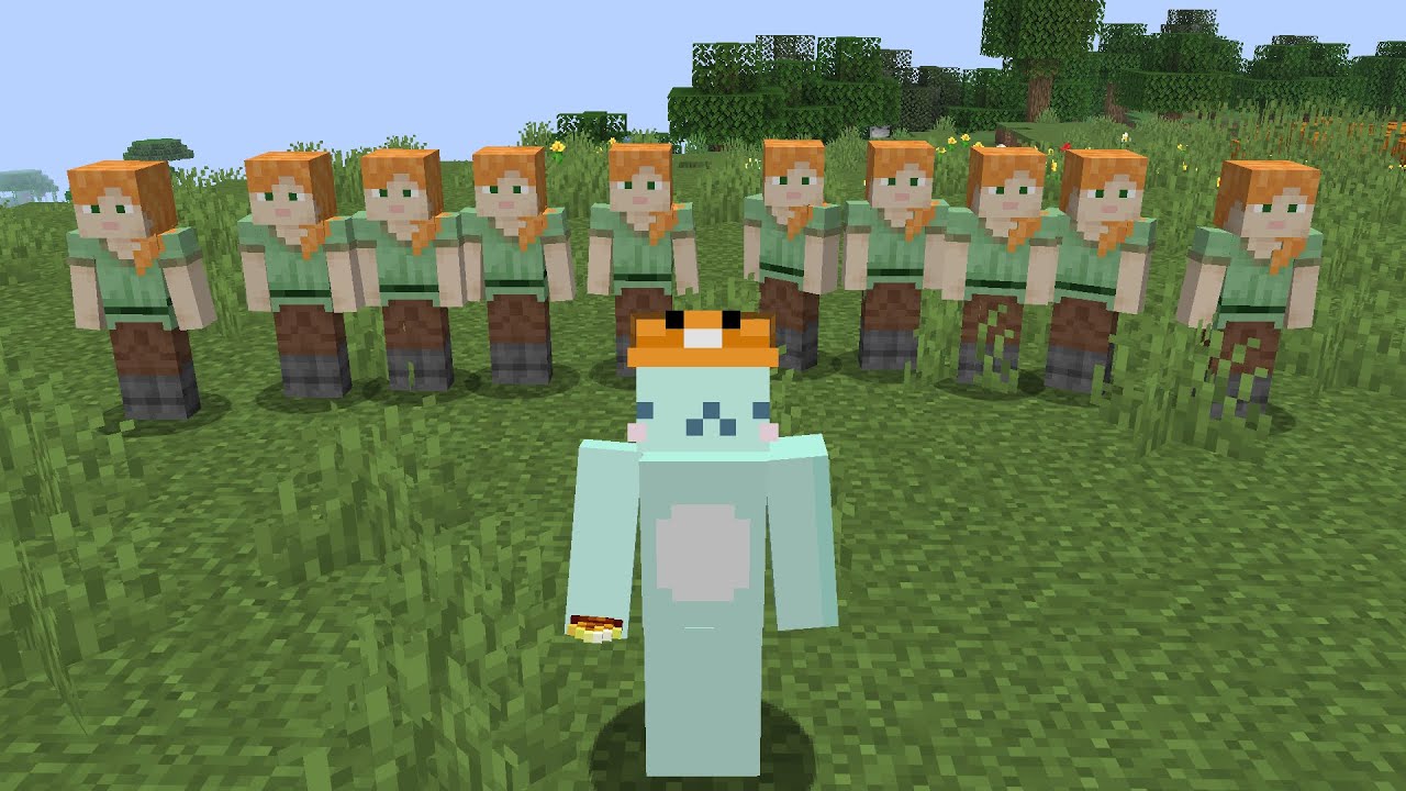 【マイクラ】しろくる vs リスナー10人 金ぽぽチャレンジ リベンジ オレンジ アレンジ バンジー【マイクラ】