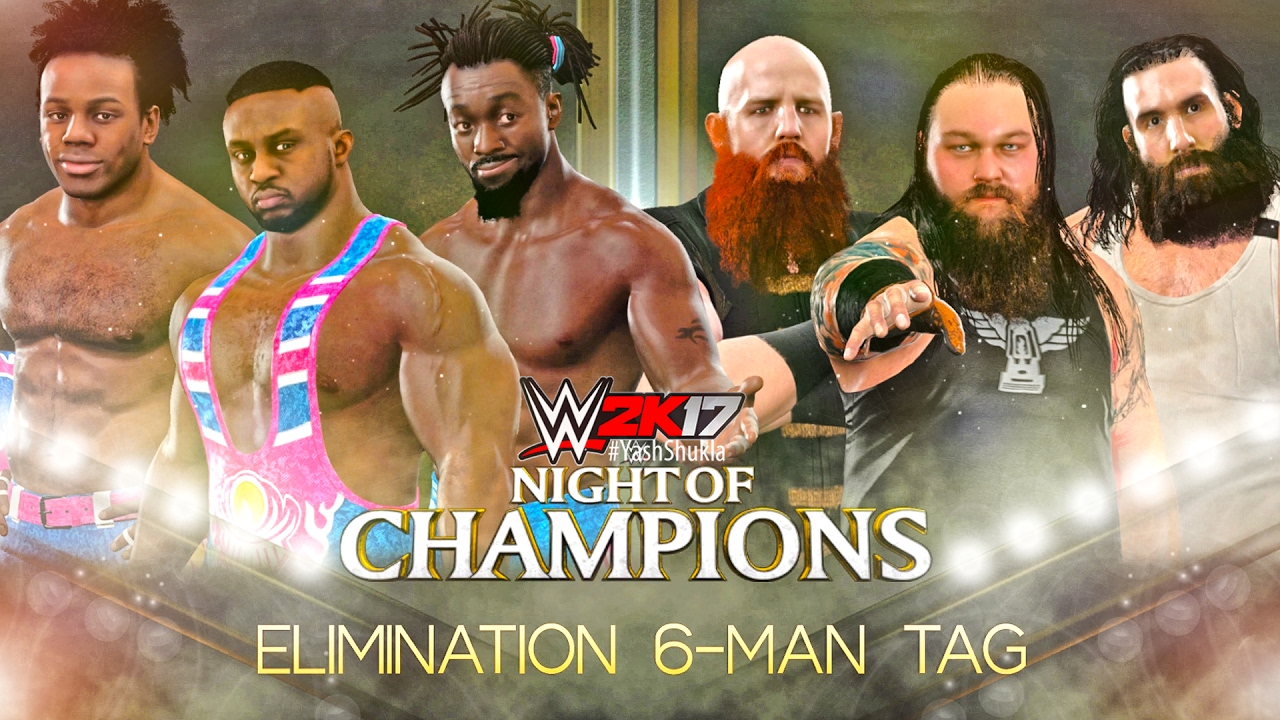 WWE 2K17 The New Day vs The Wyatt Family - ELIMINATION TAG MATCH | WWE 2K17 PS4 Gameplay