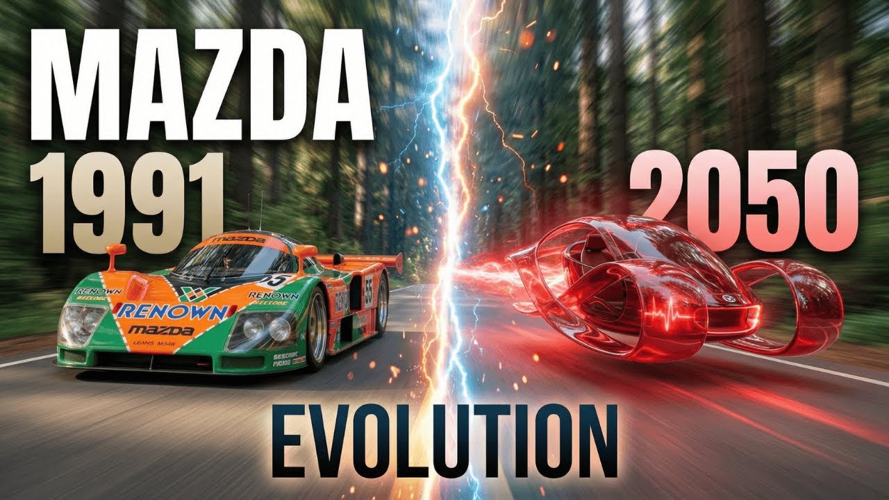 Mazda Evolution (1931 - 2050) | RX-7, 787B Le Mans & Future Rotary Concepts