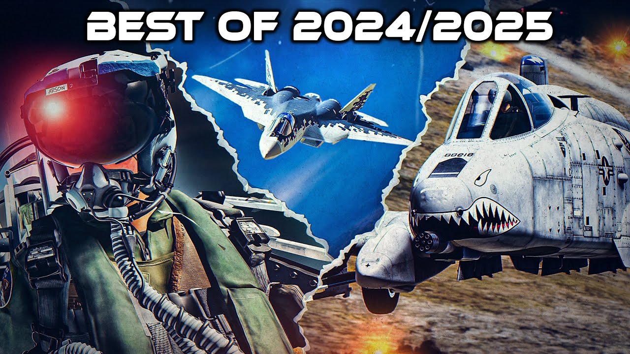 Лучшие моменты 2024/2025 годов | Цифровой боевой симулятор | DCS |