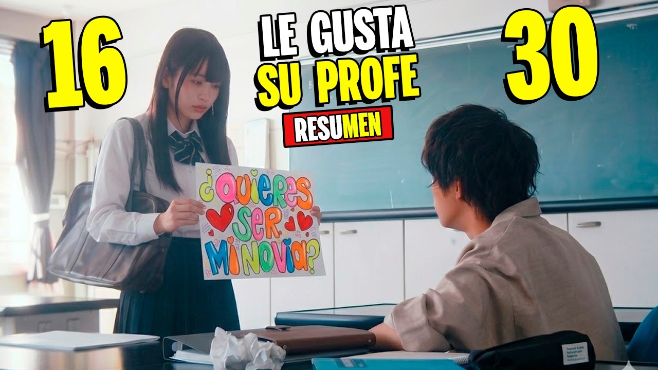 🔥CHICA ANTISOCIAL se ENAMORA de su PROFE MUJERIEGO