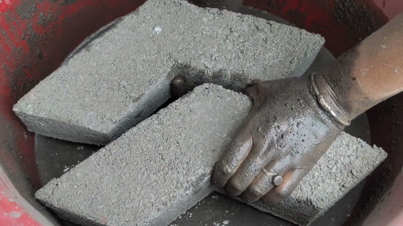 Gritty Charcoalashes Crumbling in lots of water 💦 SA ASMR