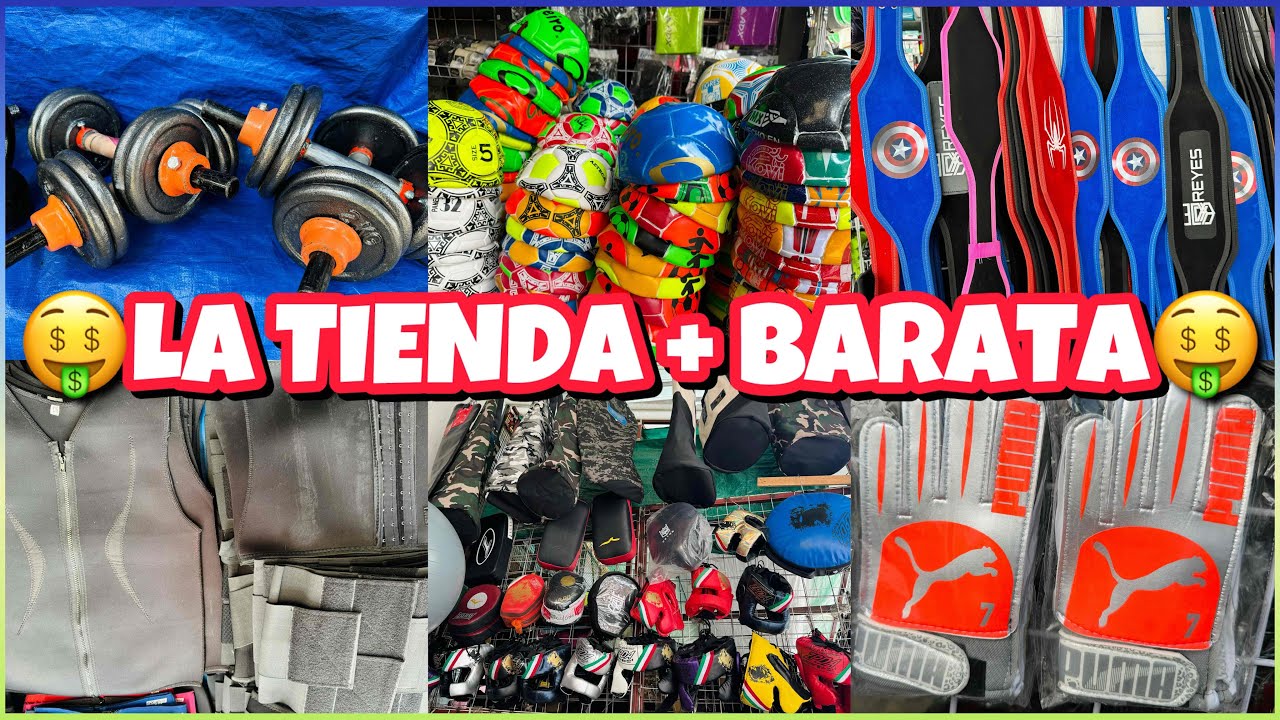 😱TIENDA DE DEPORTES EN EL CENTRO / FAJAS, PESAS, FUTBOL, BOX / ¡LOS MEJORES PRECIOS!🤑 / CENTRO CDMX