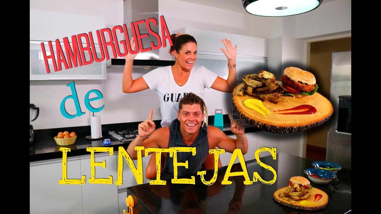 Hamburguesa de Lentejas con Rebeca Escribens