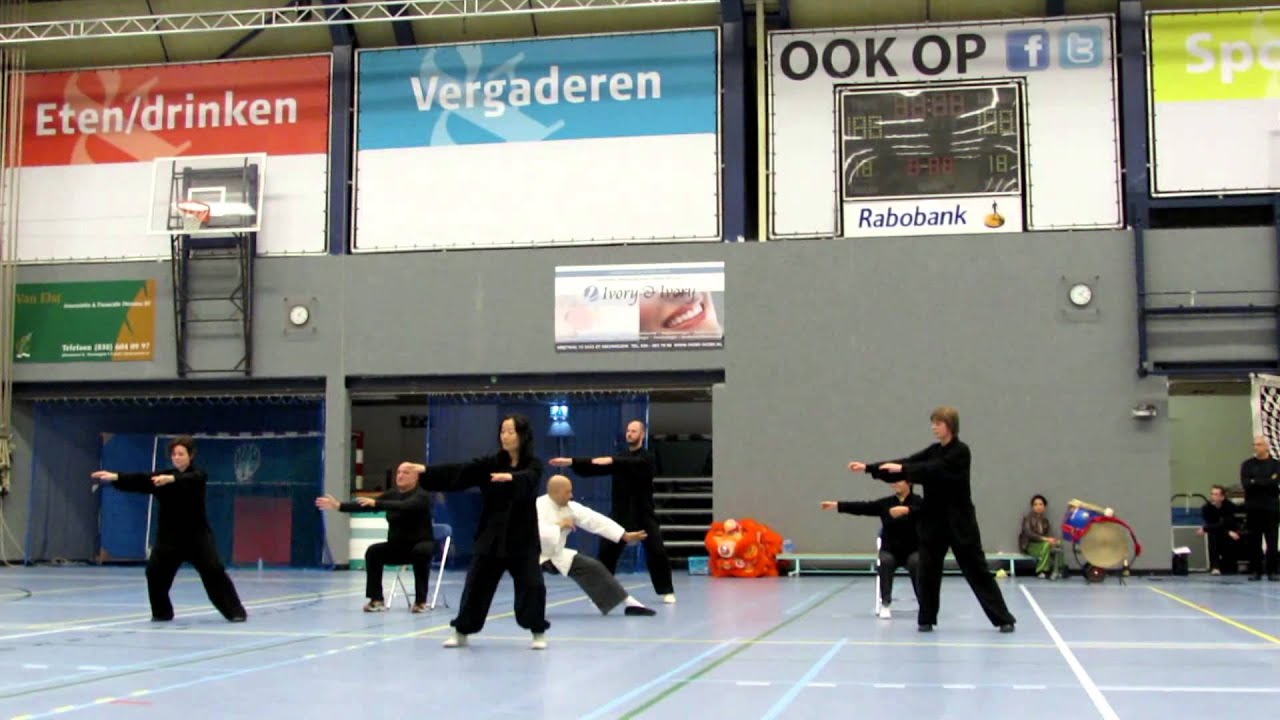 Liu He Men Kung Fu School Amsterdam demonstratie in Nieuwegein georganiseerd door STN