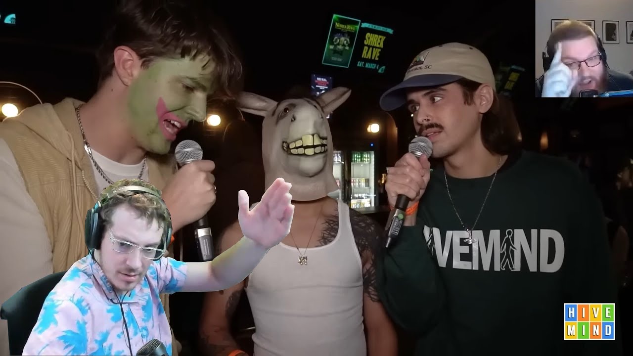 Super Shrek All Star Battle Royale | Hivemind Shrek Rave | Brad Taste Uncut Reactions