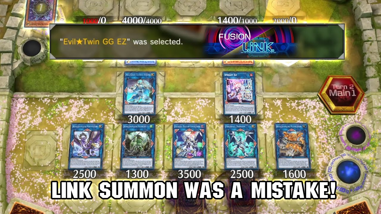 This proves that Link Summon is Konami's biggest mistake. Yugioh Master Duel