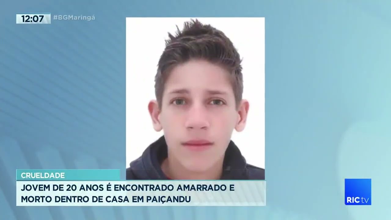 Jovem de 20 anos é encontrado amarrado e morto dentro de casa em Paiçandu