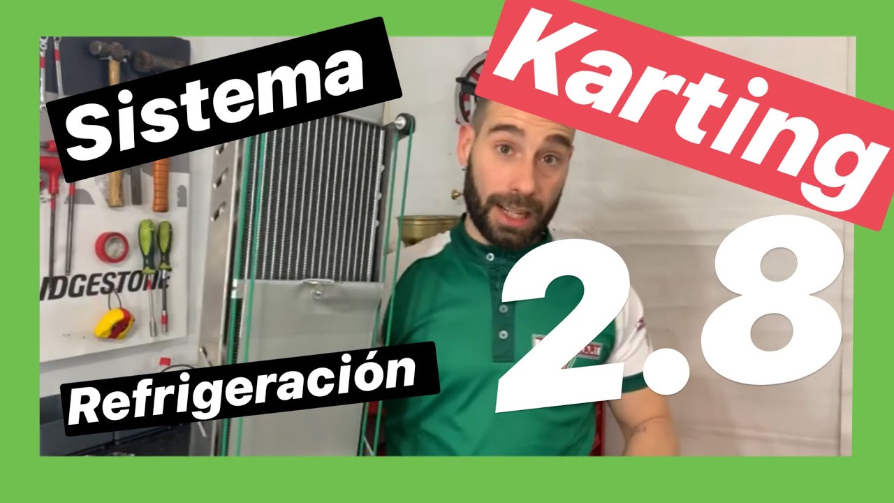 Como montar un kart: Sistema refrigeración! Radiador y Bomba de agua!!