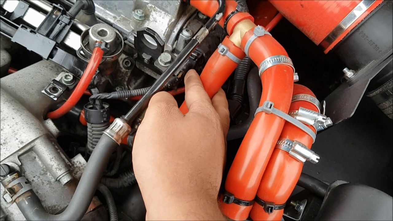 Установка маслоуловителя 1.8T / удаление PCV - VW / Audi / SEAT / Skoda
