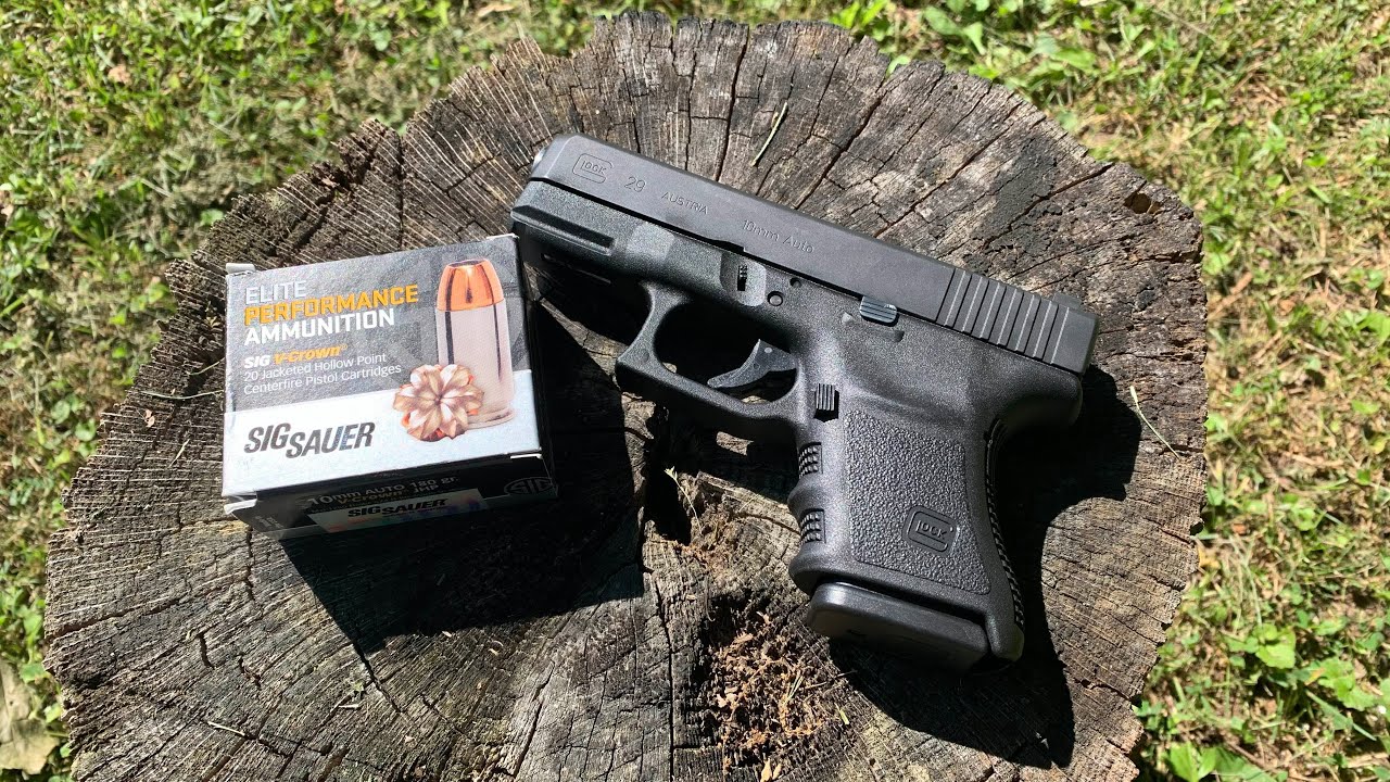 10 мм для скрытого ношения: Glock 29