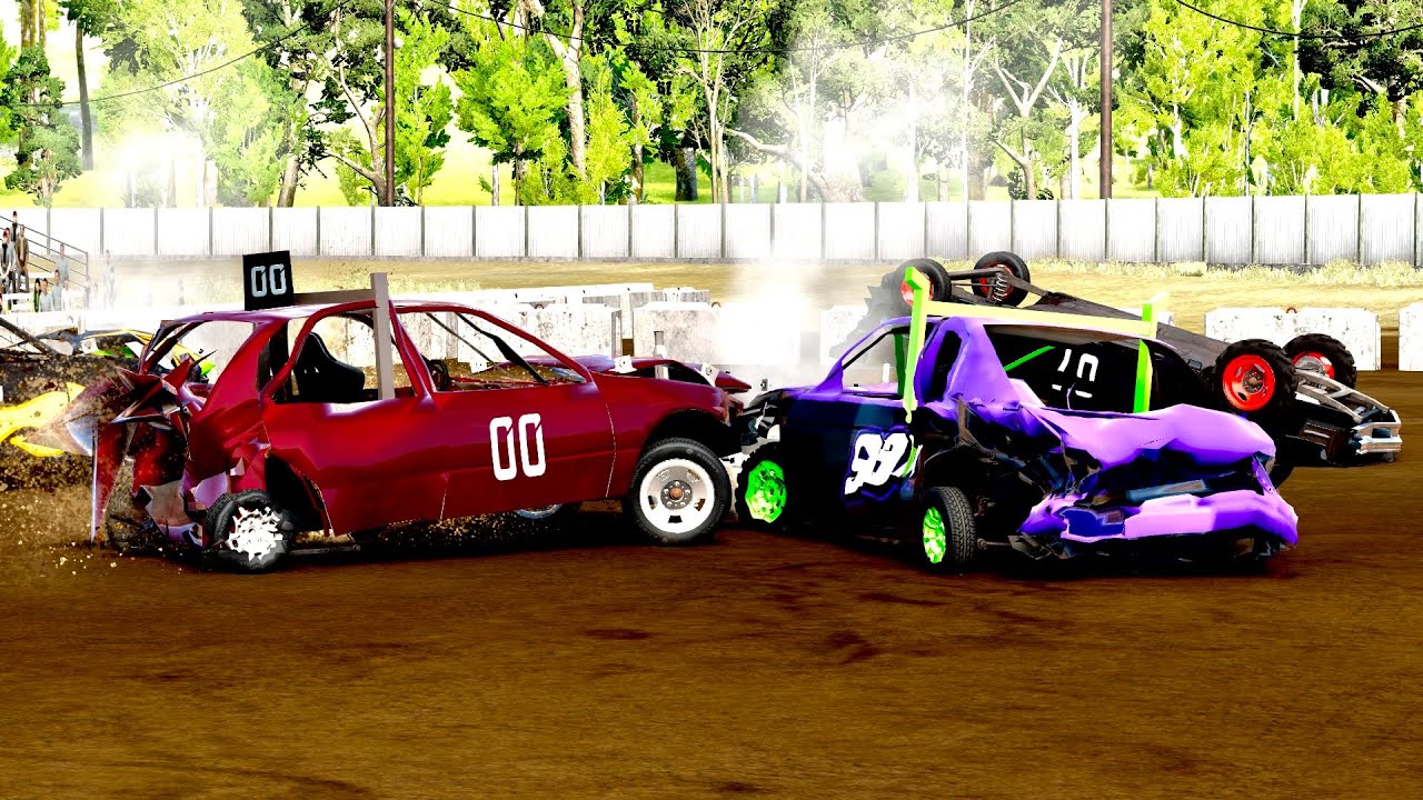 BeamNG Demolition Derby (Stock Compacts)