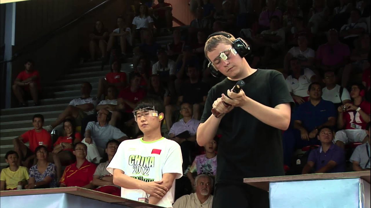 25m Men's Rapid Fire Pistol final - Granada 2013 ISSF World Cup in All Events
