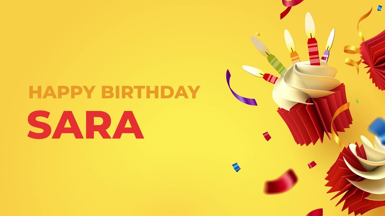 Happy Birthday SARA ! - Happy Birthday Song made especially for You! 🥳