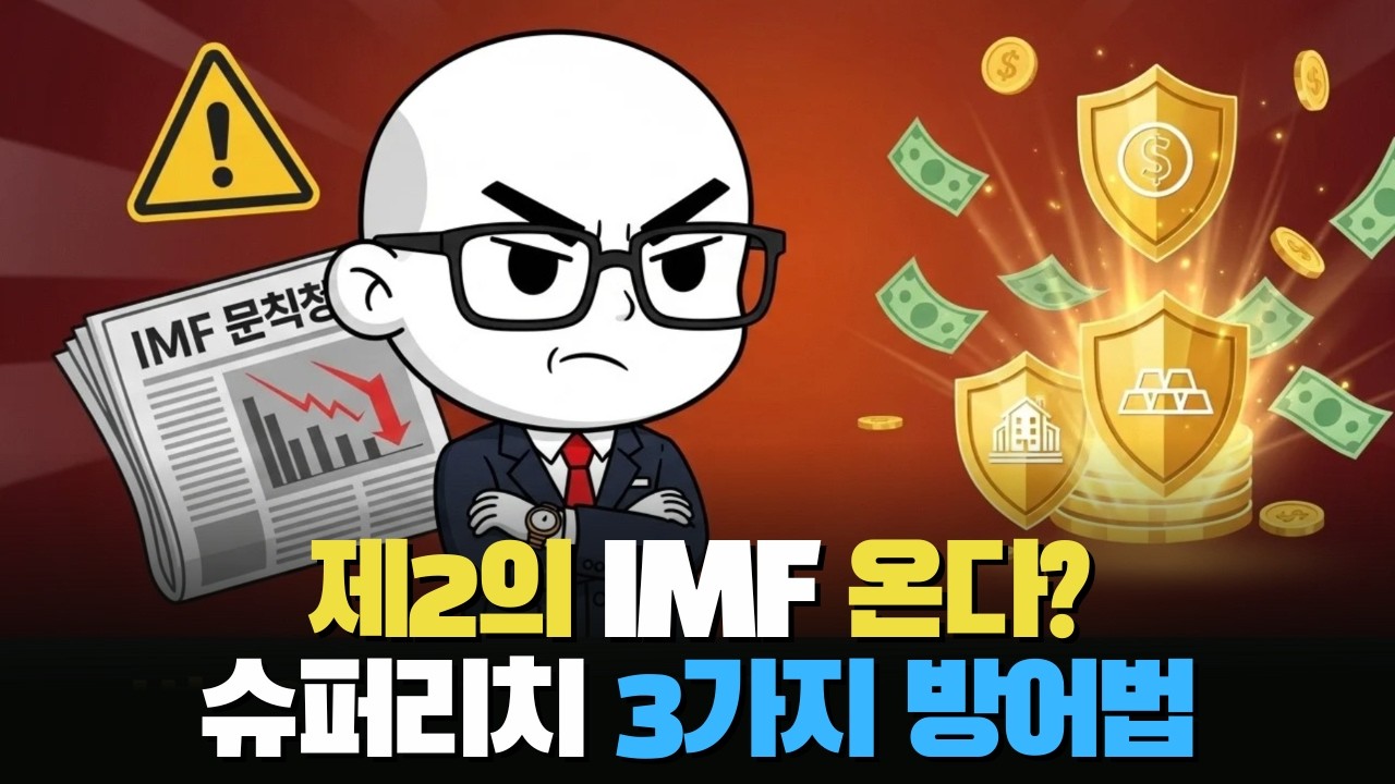 제2의 IMF가 온다면 슈퍼리치들이 지금 당장 하는 3가지 자산 방어법
