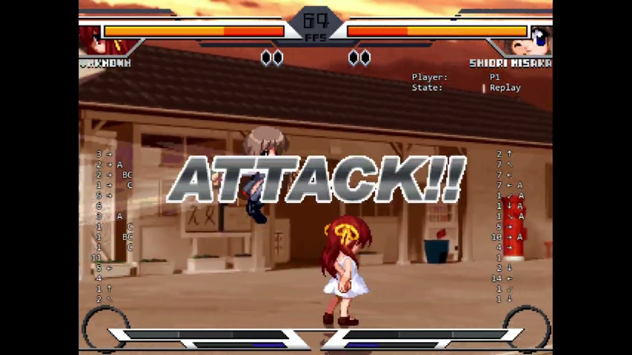 【EFZ】Eternal Fighter Zero ネット対戦動画