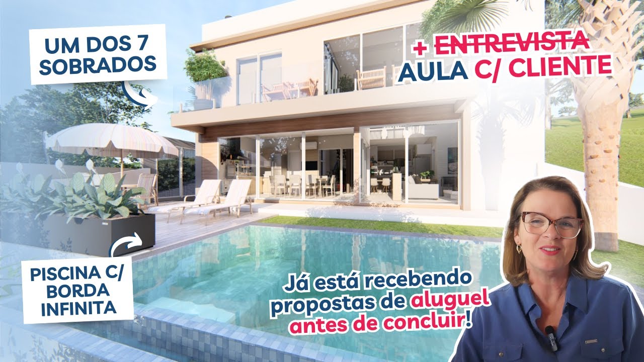 SUPER PROJETO em TERRENO COM DECLIVE! 7 sobrados, 5 lojas e galpão | Entrevistei cliente investidor