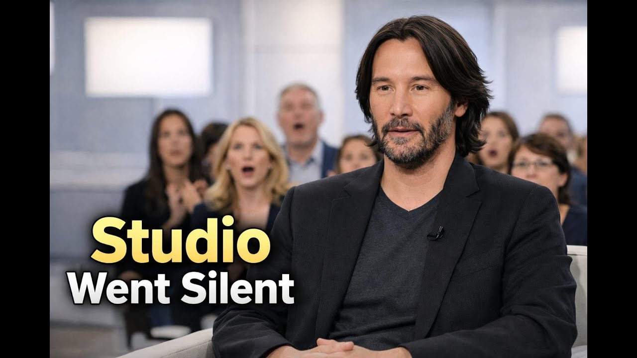 The Studio Went Silent After This Live TV Moment… Keanu Reeves’ Response Says It All
