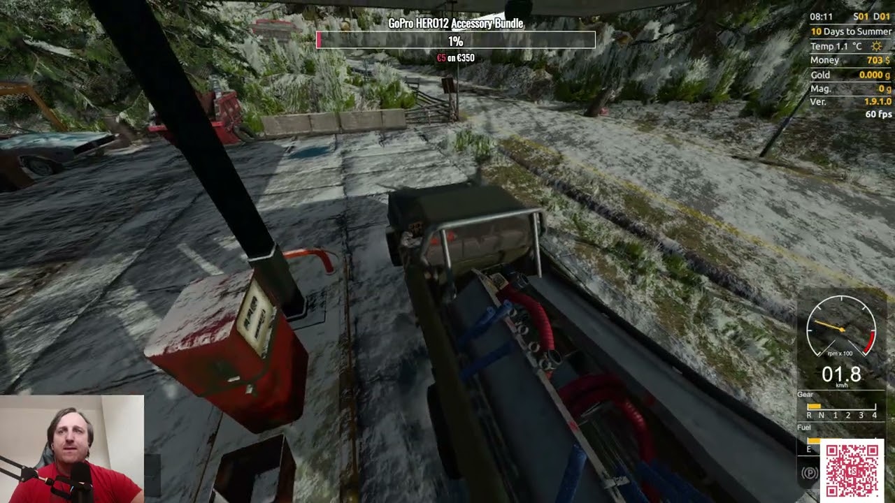 Gold Mining Simulator ep1/ Seting up!