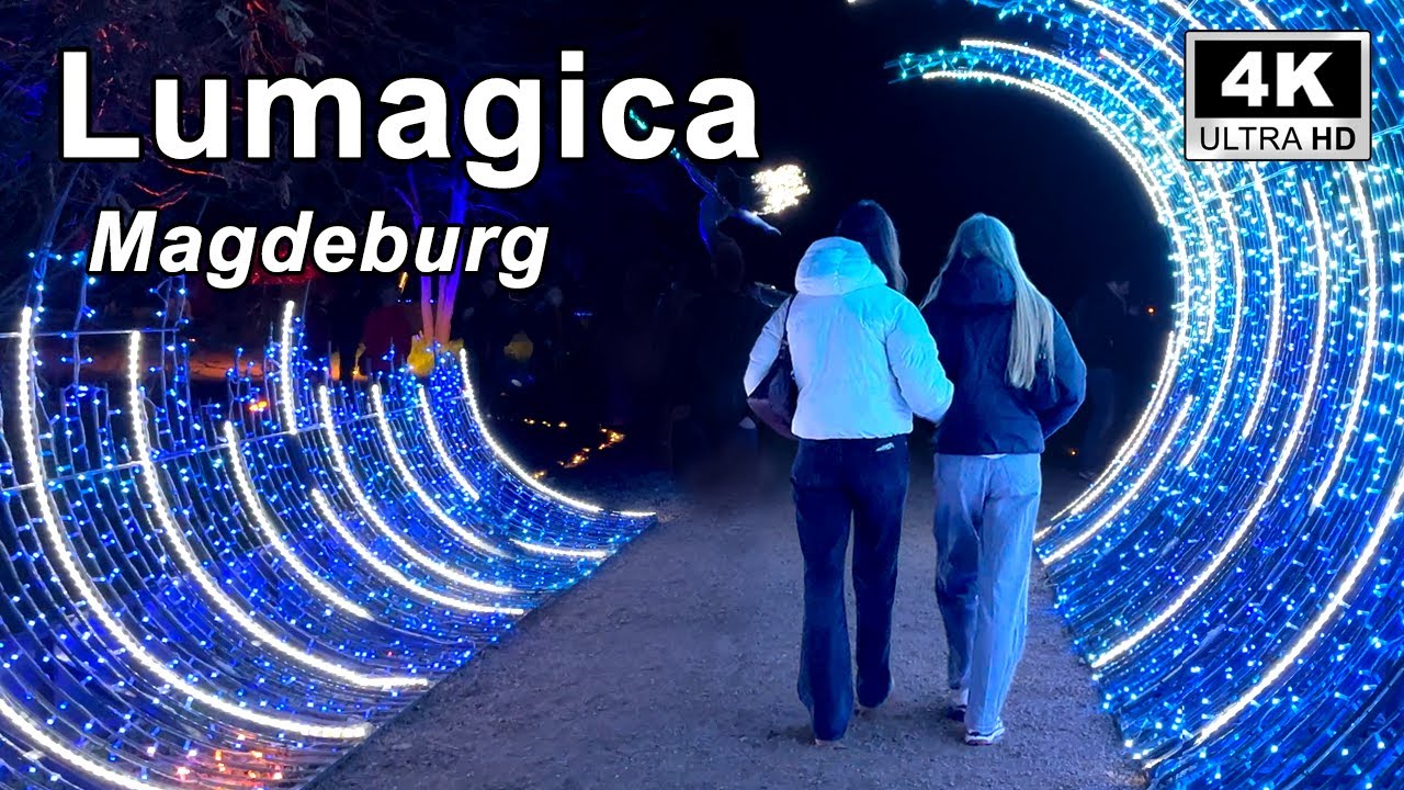 🇩🇪 Over 1 million lights: Lumagica in Magdeburg Germany
