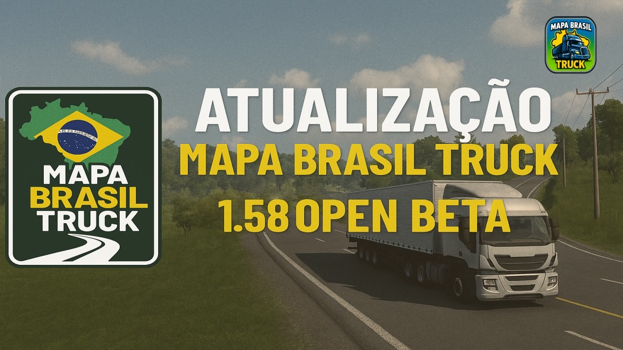 Mapa Brasil Truck 1 58 Open Beta