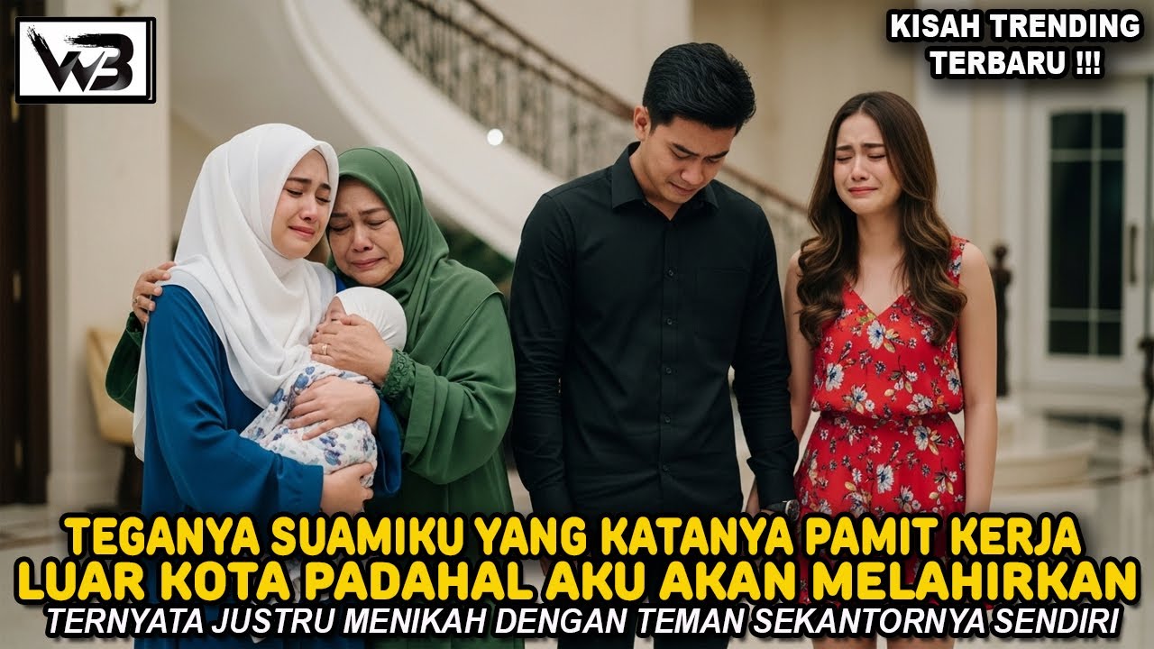 Suamiku Justru Asyik Selingkuh Dengan Teman Kantornya Saat Aku Sedang Melahirkan Anaknya#drama#novel