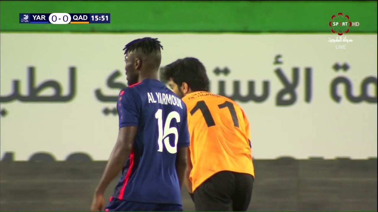 مباراة اليرموك x القادسية - دوري فيفا لكرة القدم - الخميس 2019/10/31