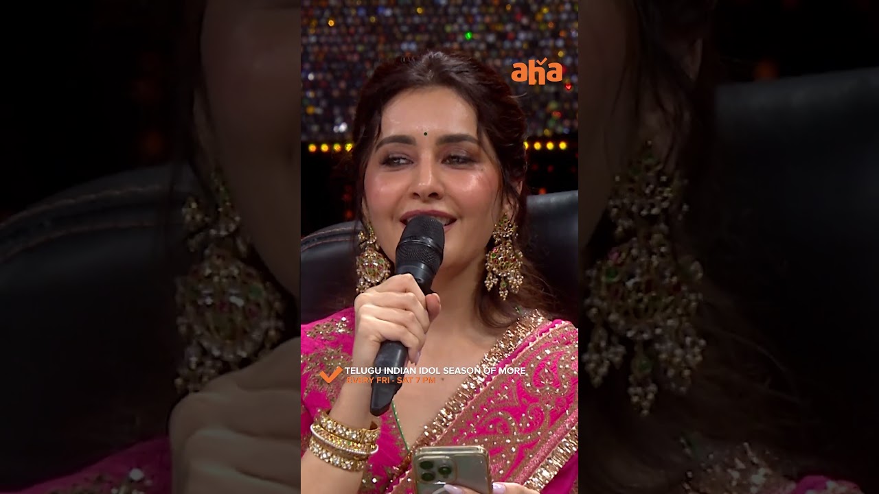 Raashii Sings From The Heart👌Her Voice, Her Song ❤️ | Telugu Indian Idol S4 | Panduga Special