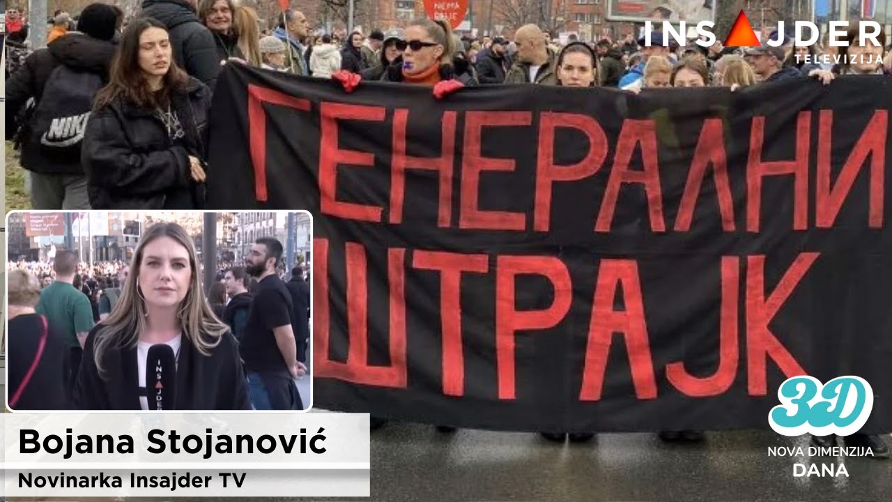 Beogradski studenti u blokadi organizuju šetnju centralnim gradskim ulicama
