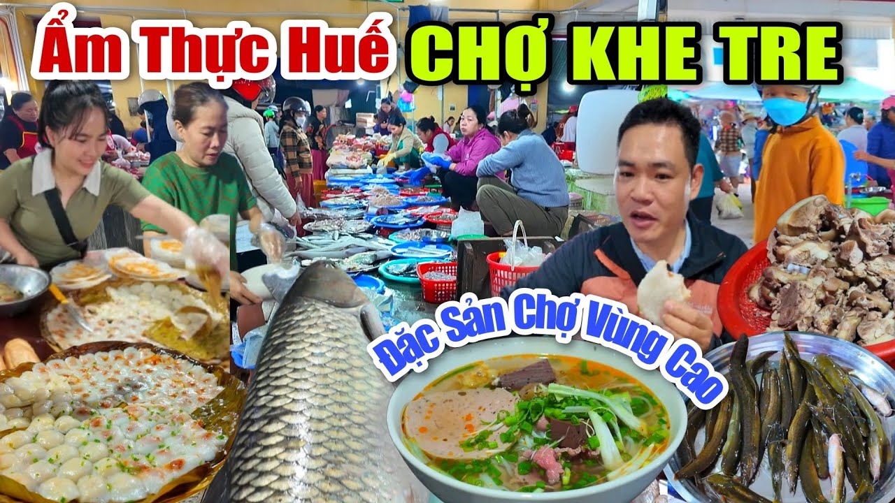 CHỢ KHE TRE HỒI SINH THẾ NÀO ? SAU KHI BÀ HỎA GHÉ THĂM - ẨM THỰC CHỢ VÙNG CAO NAM ĐÔNG ( PHÚ LỘC)