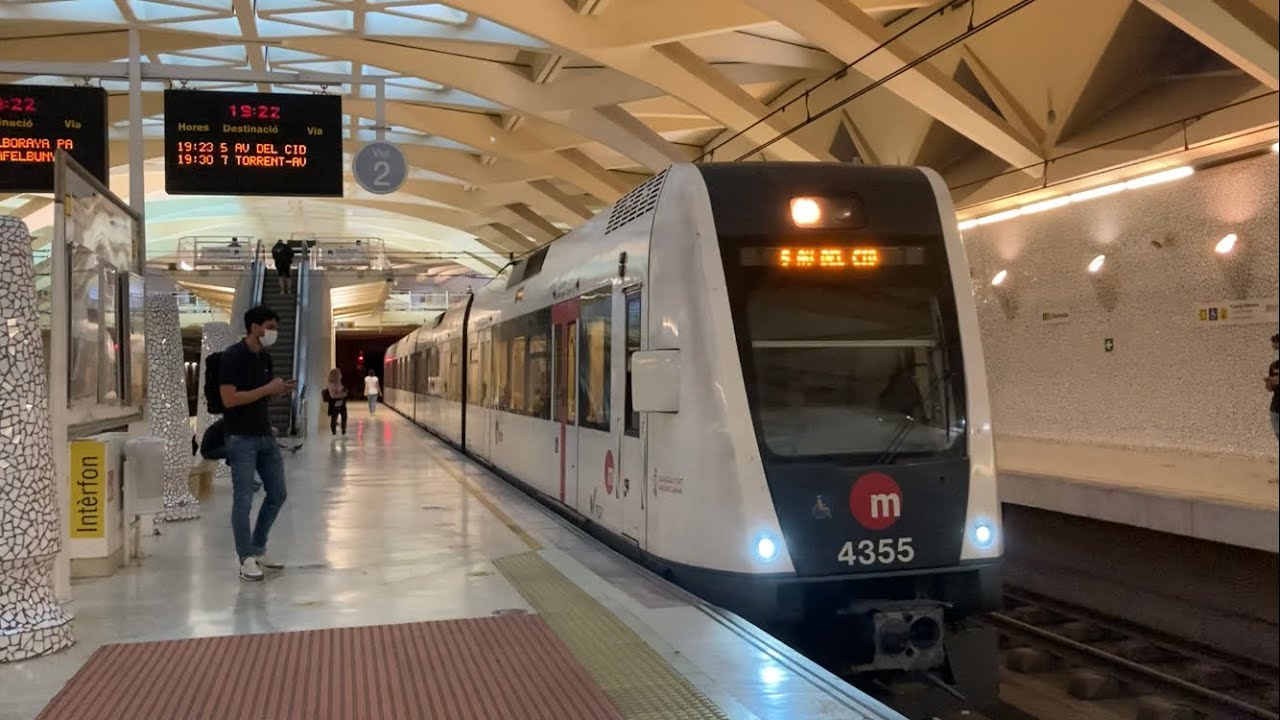 Metrovalencia L5 | Viaje desde Alameda a Av. del Cid