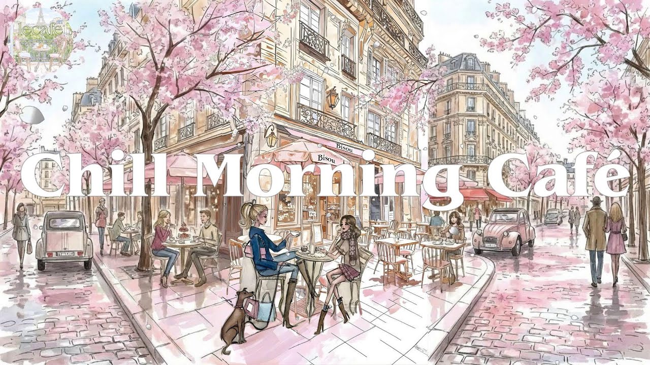 Smooth Jazz for Peaceful Days 🌸 Soft Paris Café Music