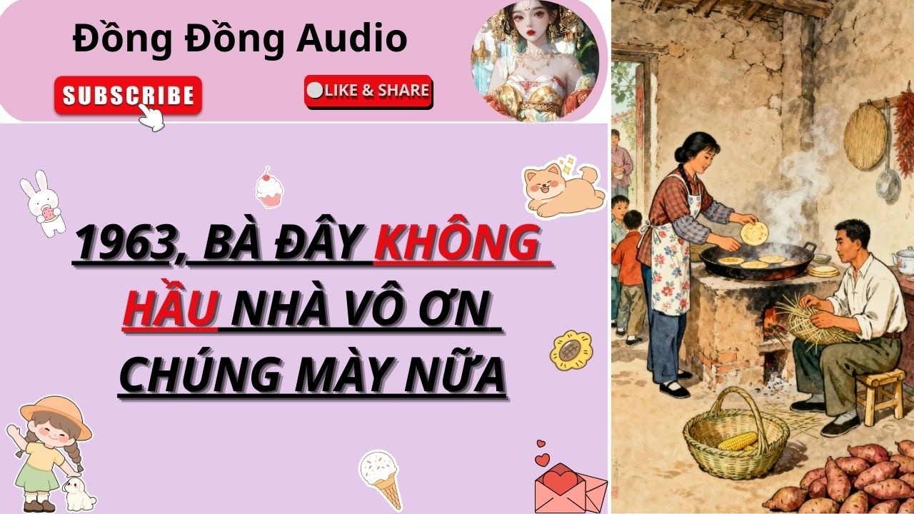 [Audio] Năm 1963, anh ta tham phú phụ bần, bà đây không hầu nữa - Năm 1963, Tự Lực Cánh Sinh