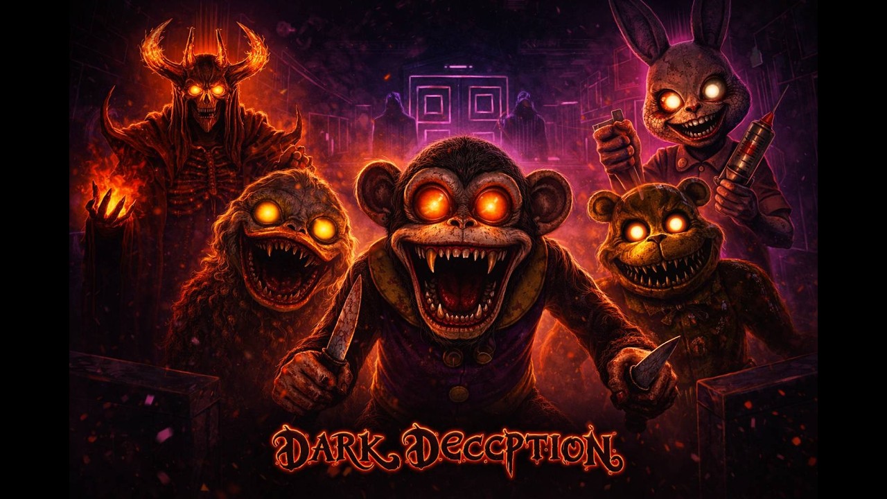 DARK DECEPTION NO ME MOLA PERO SI QUE DAN MIEDO LOS MONOS CON CUCHILLAS Y DIENTES COMO NAVAJAS