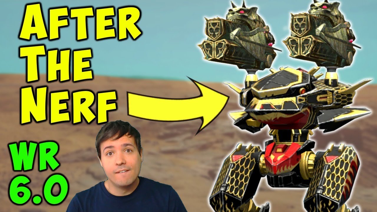 New 6.0 Update - AO JUN Glacier after the Nerf - War Robots Live Gameplay WR