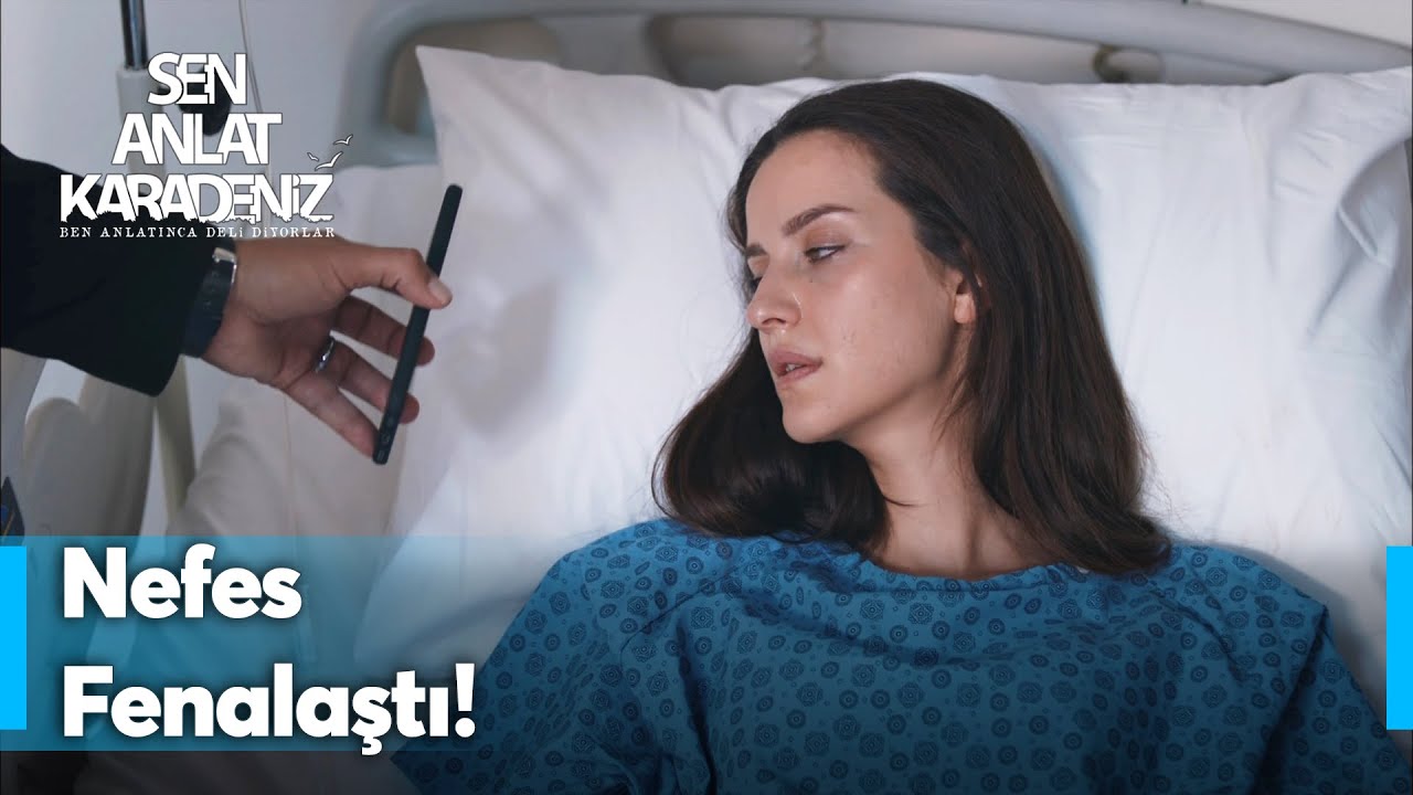 Nefes, Tahir'le konuşurken fenalaşıyor | Sen Anlat Karadeniz Yeniden...