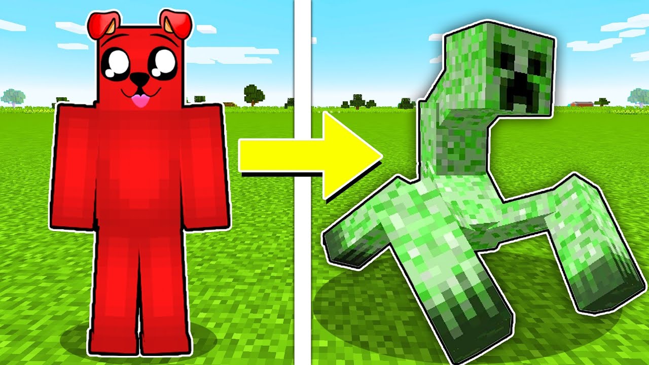 PRANKUJE KOLEGĘ JAKO ZMUTOWANY CREEPER w Minecraft!