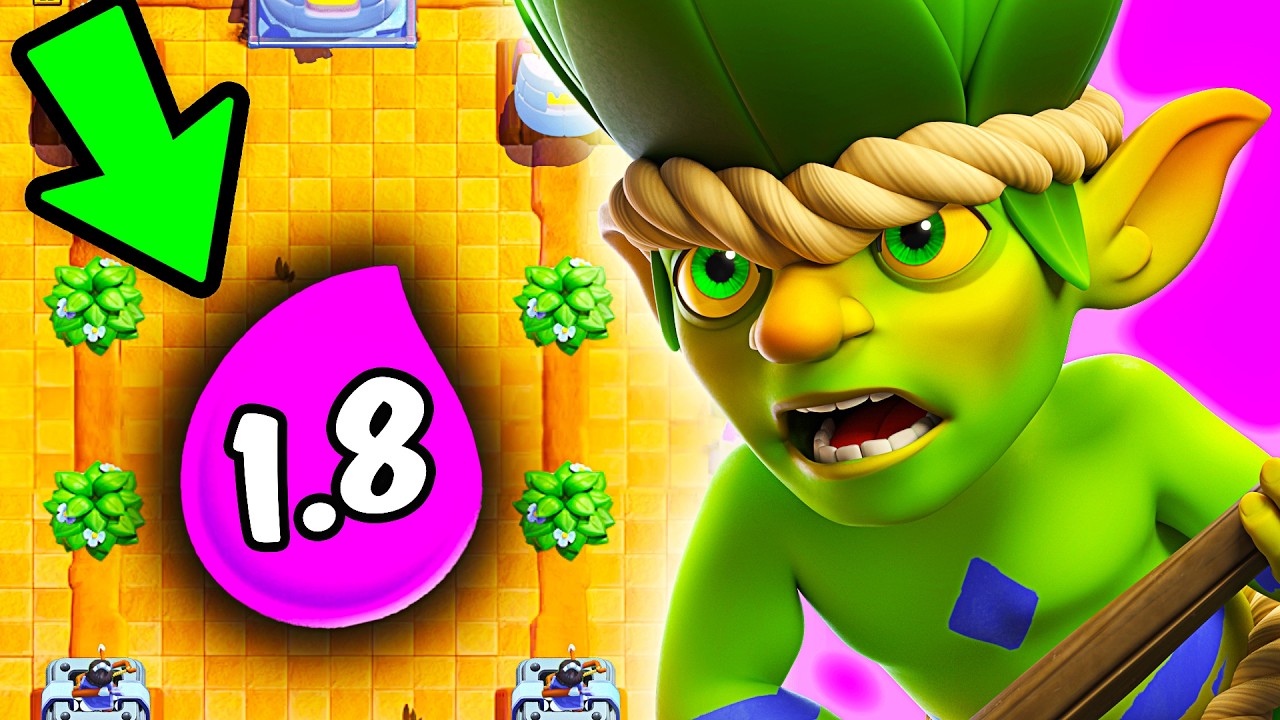 ❌🏆HUMILLANDO CON 1.8 CICLO en CLASH ROYALE!