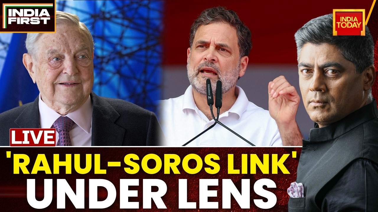 Live: BJP: Rahul Gandhi Meets Anti-India Forces | Congress Dismisses Allegations | CEC Protests
