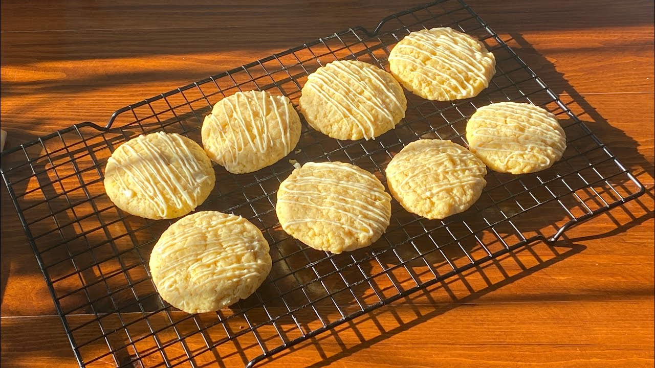 Limonlu Kurabiye Level Atlatan Tarif 🙌 Cheesecake Dolgulu Limonlu Kurabiye 🍪