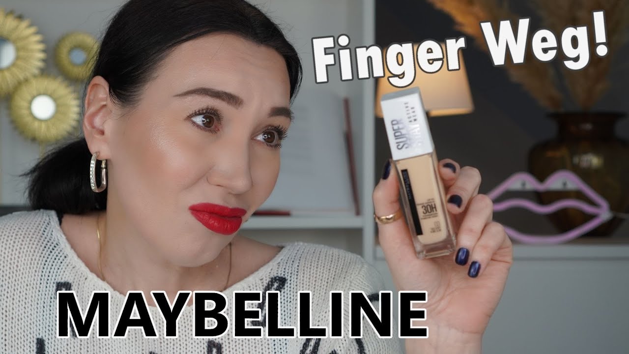 ⛔️ ACHTUNG! NEUE DROGERIE ABZOCKE ❓Maybelline Super Stay Active Wear FOUNDATION #NataliNordBeauty