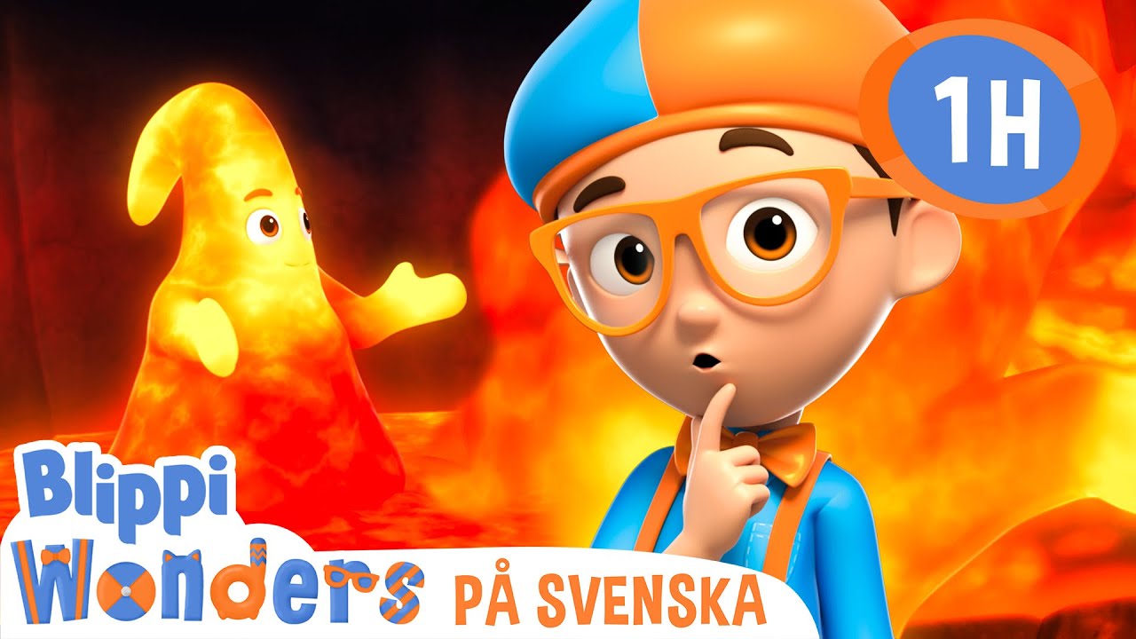 Golvet är lava! | @BlippiSvenska | Pedagogiska videor för barn