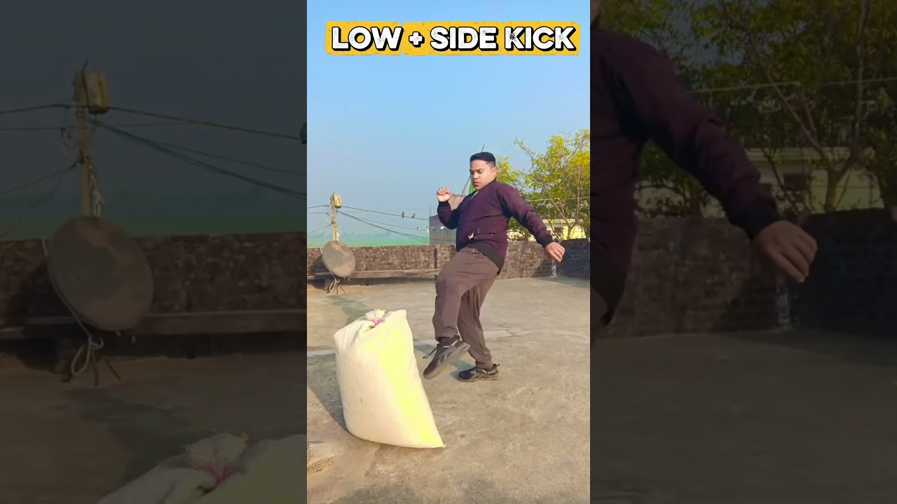 Low to Side kick tutorial 