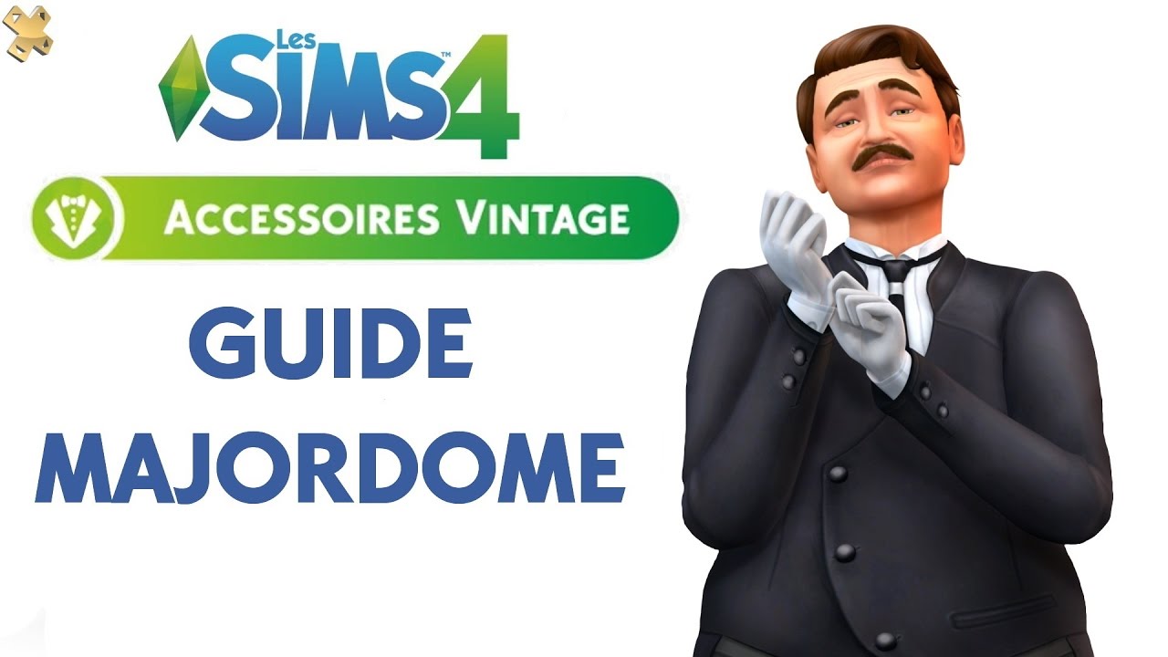 Les Sims 4 | ACCESSOIRES VINTAGE | Tout sur les majordomes