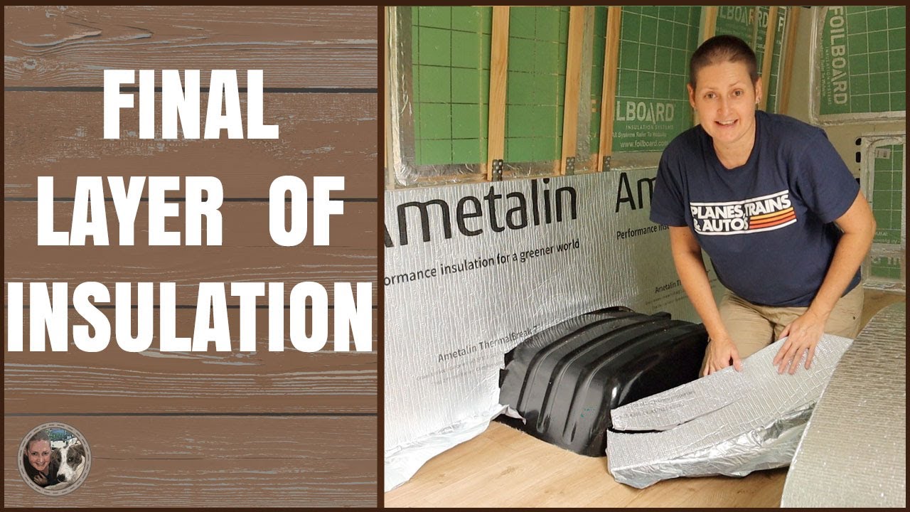 Insulation Part 2 - Using Ametalin Thermalbreak as a vapour barrier in my bus