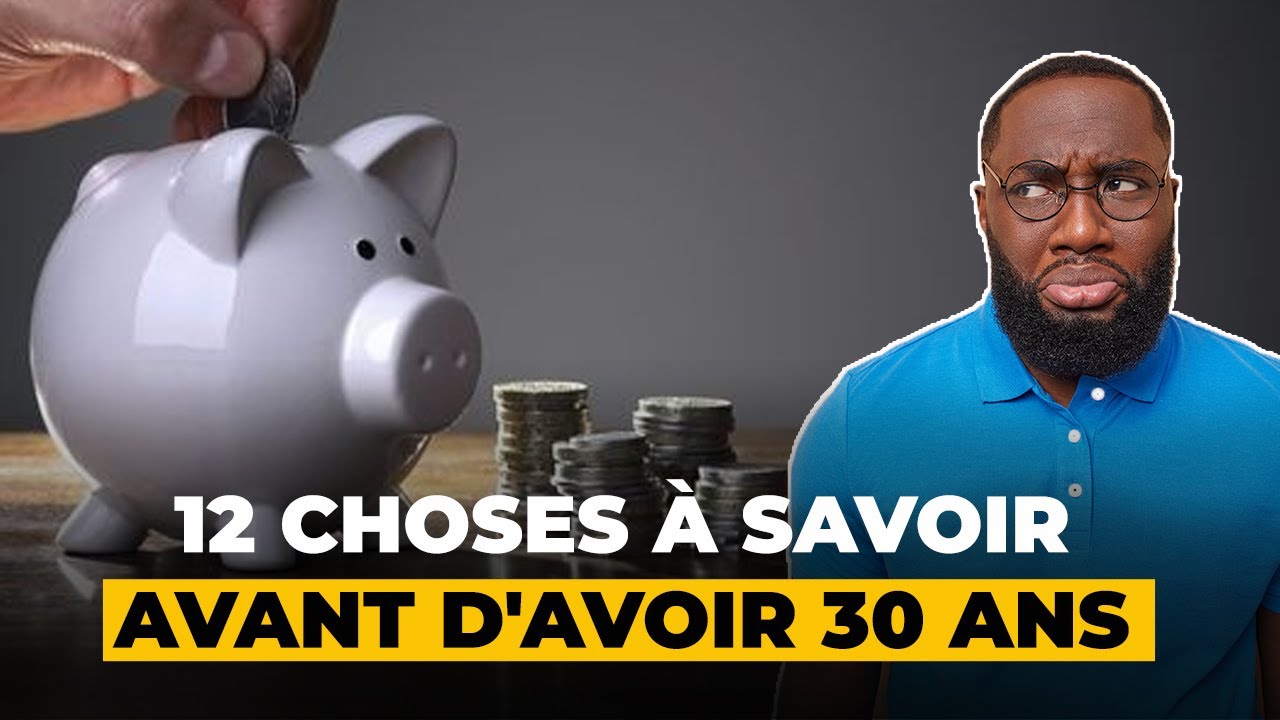 12 Leçons que tu dois apprendre de la vie avant 30 Ans